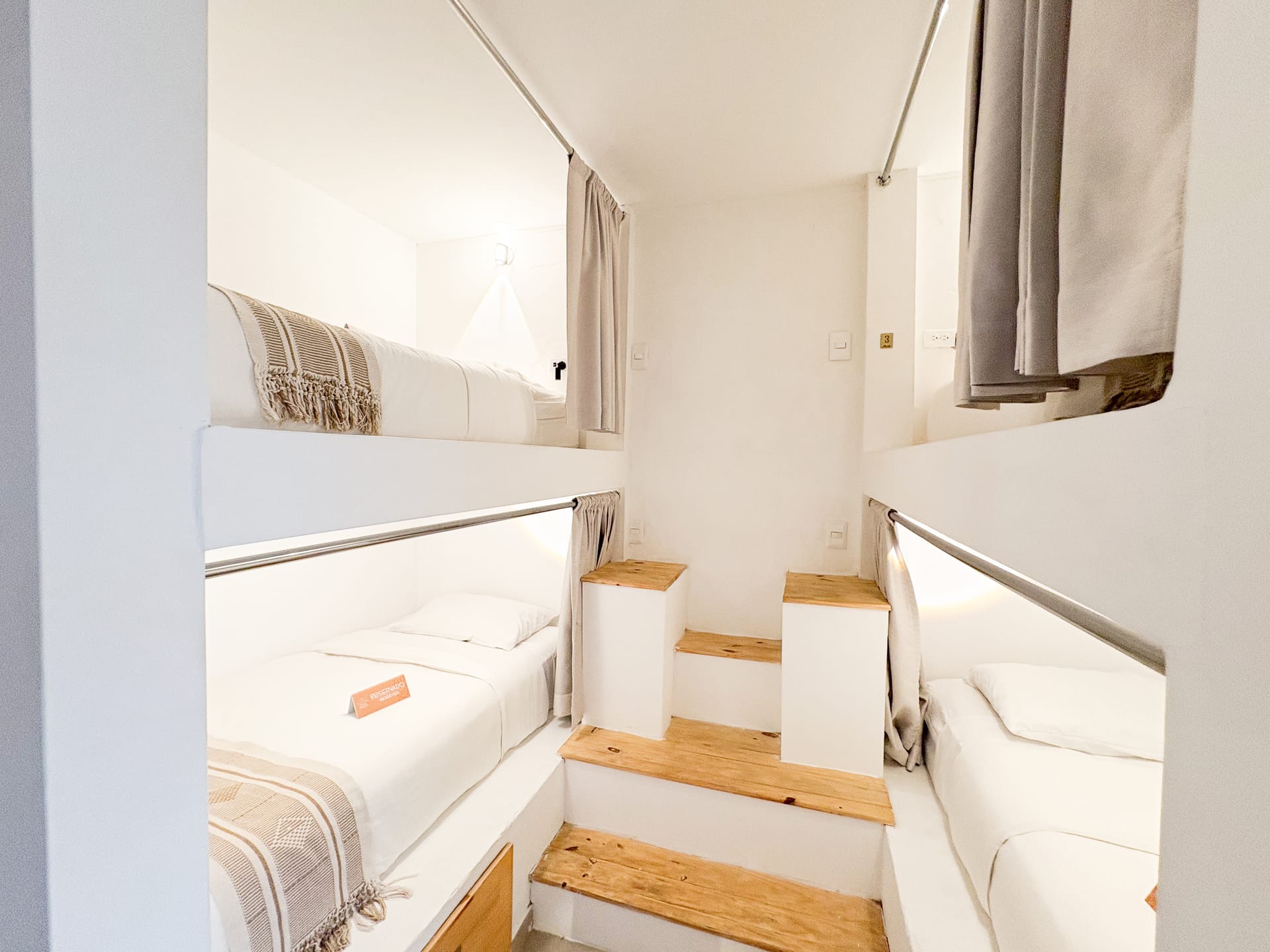 Habitación Compartida 4 camas
